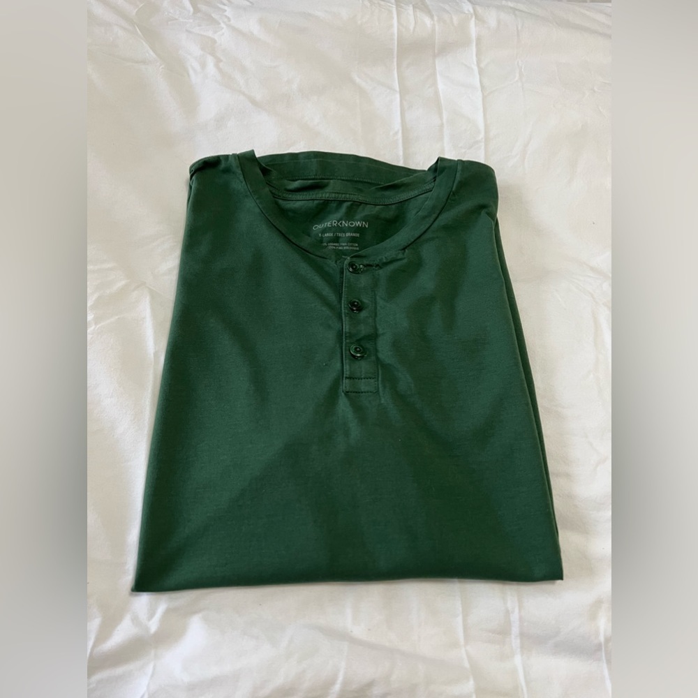 Outerknown Green Short Sleeve Tee - Picture 8 of 9